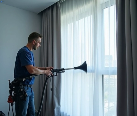 Professional drapes cleaning process tools Matty Curtain Cleaning mortdale-nsw