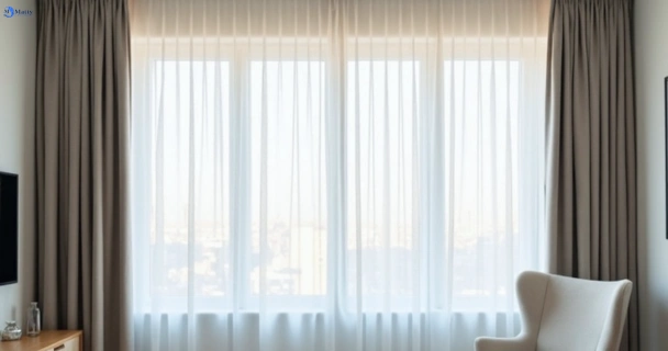 Restored vibrant drapes in mortdale-nsw QLD after Matty Curtain Cleaning